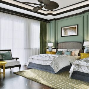 Thiết kế combo nội thất khách sạn boutique Mã Innbt09