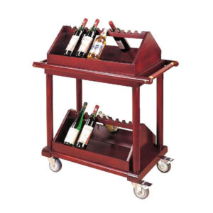 Xe đẩy phục vụ rượu gỗ E9G0S00