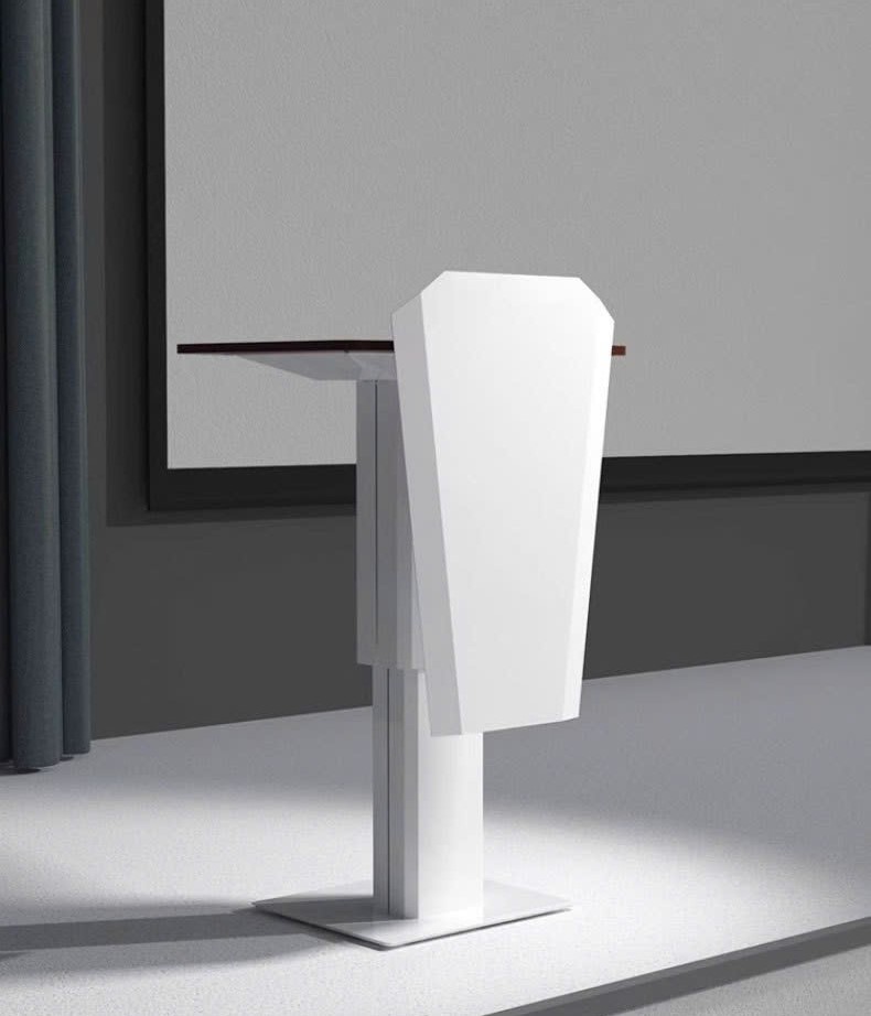 Bục phát biểu là một sản phẩm nội thất chuyên dụng, đóng vai trò là điểm tựa và bệ đỡ tài liệu cho người thuyết trình