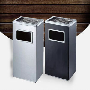 Thùng rác gạt tàn chữ nhật HTI31-GT