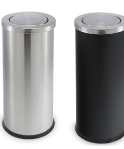 Thùng rác inox nắp lật HTI38-B