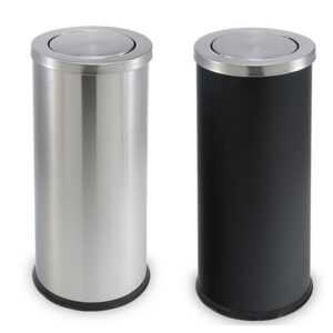 Thùng rác inox nắp lật HTI38-B