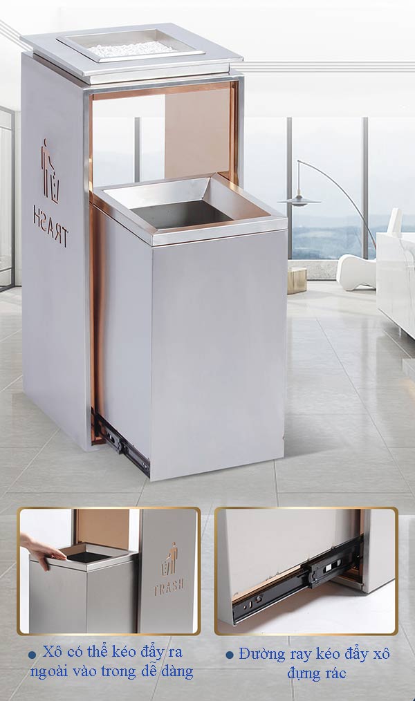 Thùng rác gạt tàn HTIV01-GT - Ảnh 17