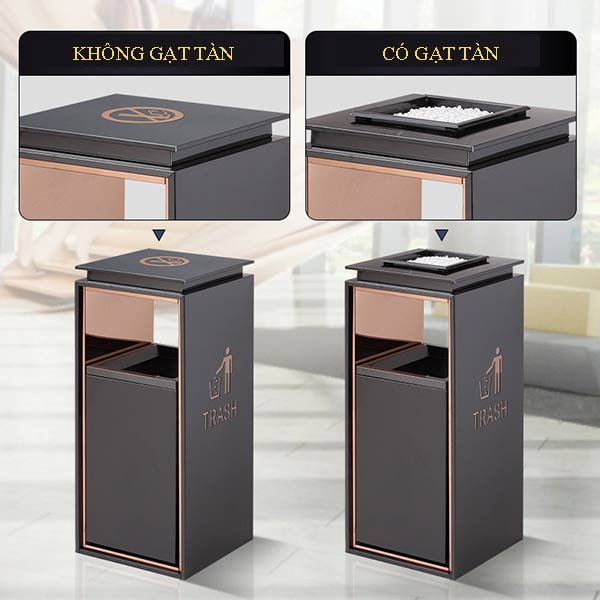 Thùng rác gạt tàn HTIV01-GT - Ảnh 9