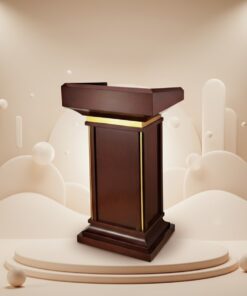 Bục phát biểu gỗ tự nhiên