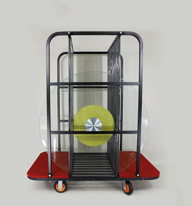 Xe đẩy mặt kính