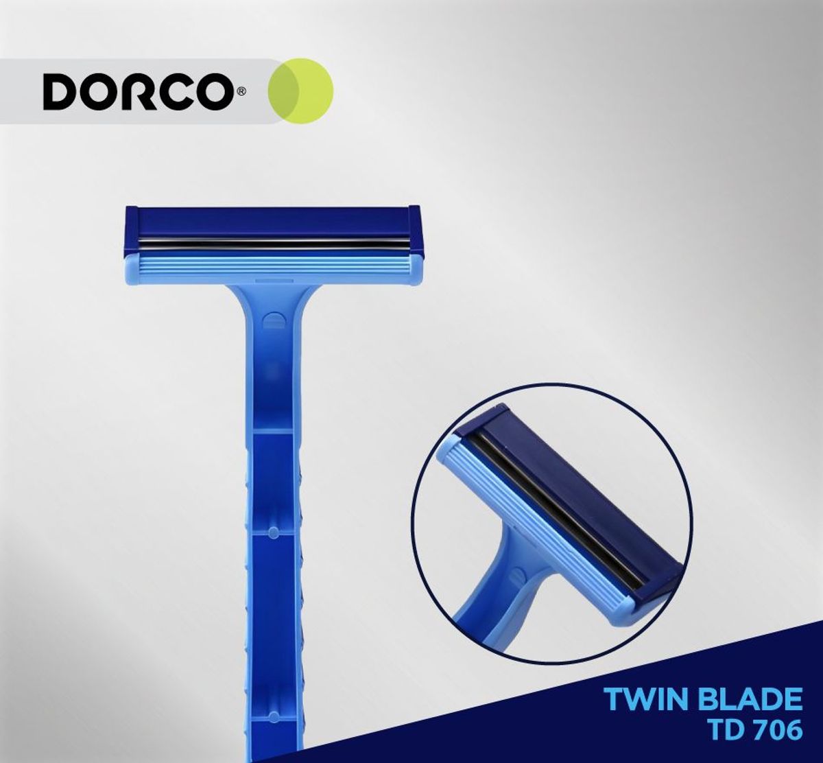 Dao cạo râu Dorco xanh dương