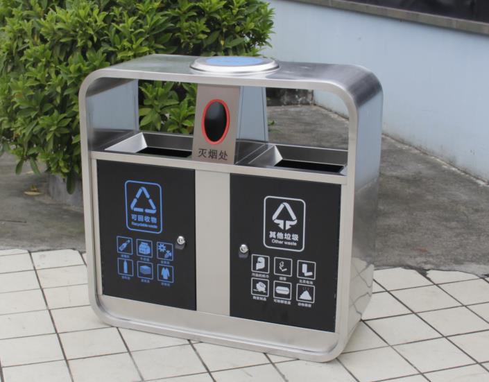 Thùng rác ngoài trời mã TRKS02 - Ảnh 8