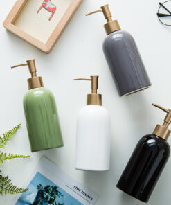 Bình đựng dầu gội sữa tắm gốm sứ BDSTDB 12