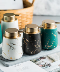 Bình đựng dầu gội sữa tắm gốm sứ BDSTDB 07