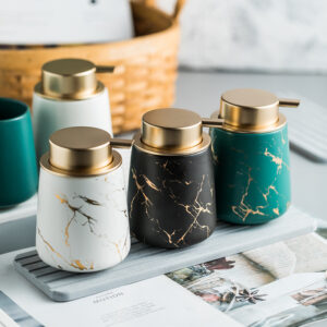 Bình đựng dầu gội sữa tắm gốm sứ BDSTDB 07