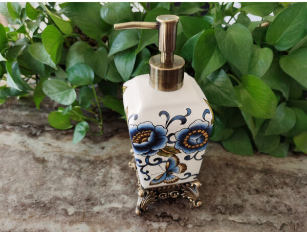 Bình đựng dầu gội sữa tắm khách sạn chất liệu gốm sứ mã BDSTDB 17 - Ảnh 13