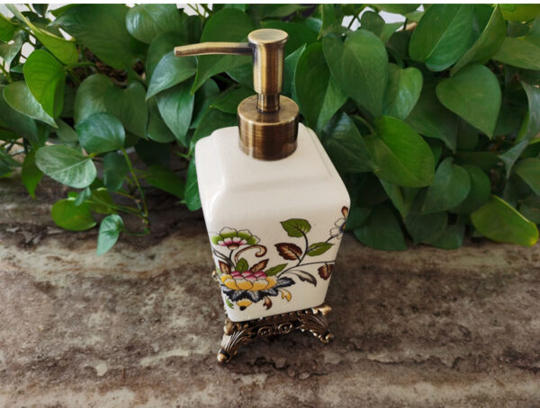 Bình đựng dầu gội sữa tắm khách sạn chất liệu gốm sứ mã BDSTDB 17 - Ảnh 11