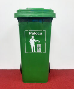 Thùng rác nhựa HDPE 120L mã HTN120-G1