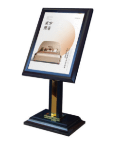 Bảng welcome inox đen mã TQTA2D