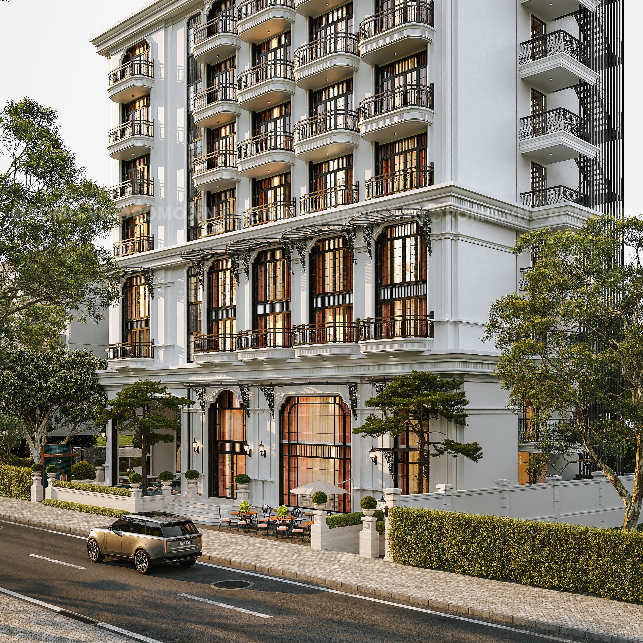 Thiết kế khách sạn Hai Tien Hotel