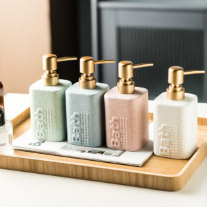 Bình đựng dầu gội sữa tắm khách sạn chất liệu gốm sứ BDSTDB 11