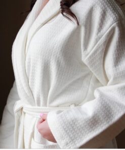 áo choàng tắm tổ ong khách sạn