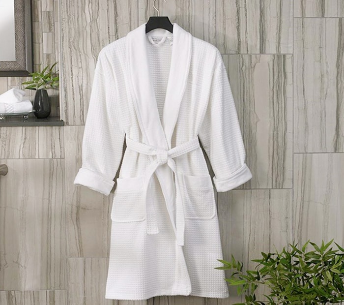 áo choàng tắm tổ ong khách sạn