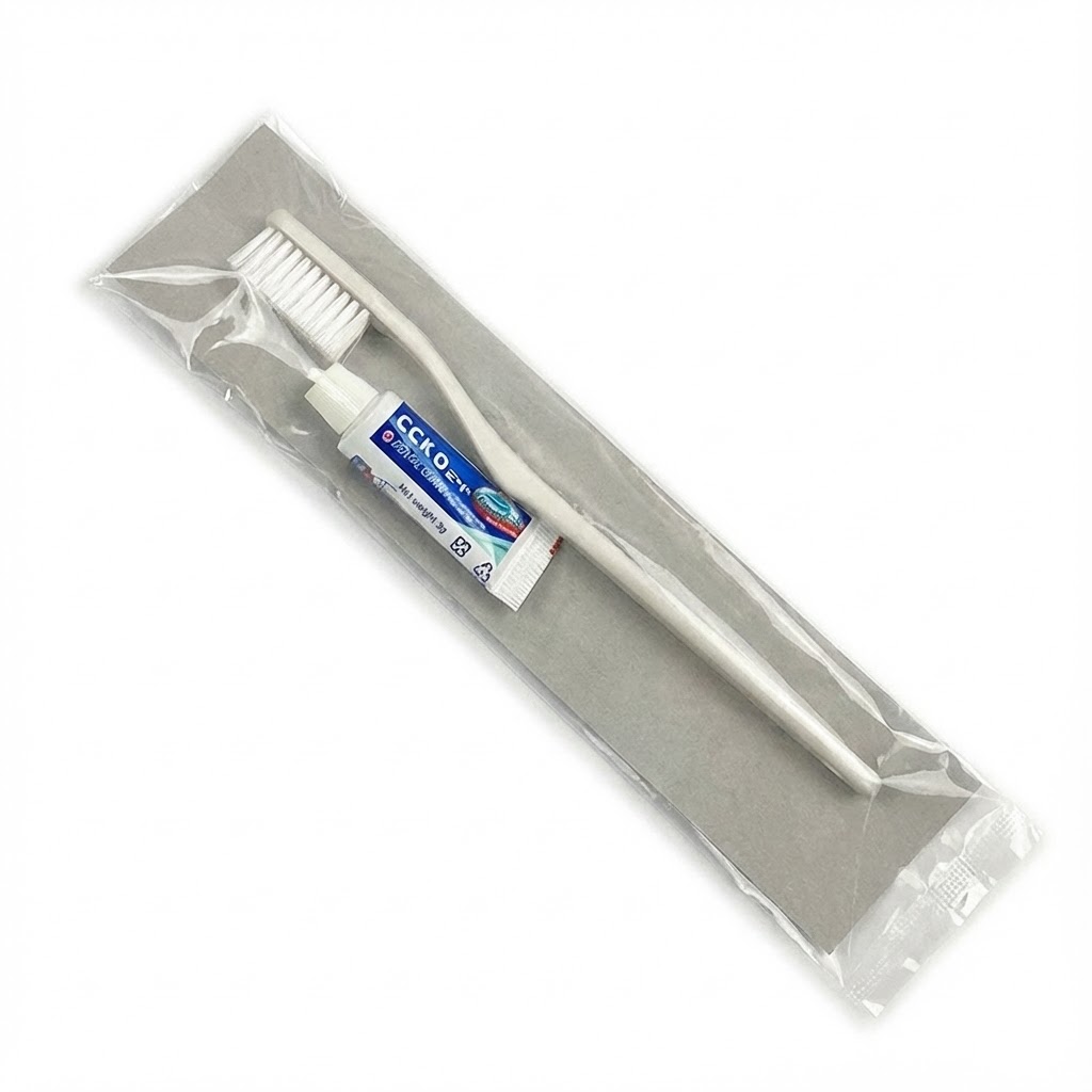 Bàn chải đánh răng khách sạn là chi tiết bắt buộc phải có trong bộ đồ dùng tiêu hao (amenities)