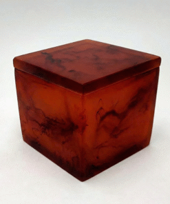 Bình đựng dầu gội sữa tắm 5 món nâu khói vân loang