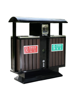 Thùng rác ngoài trời mã HTSO-2-16