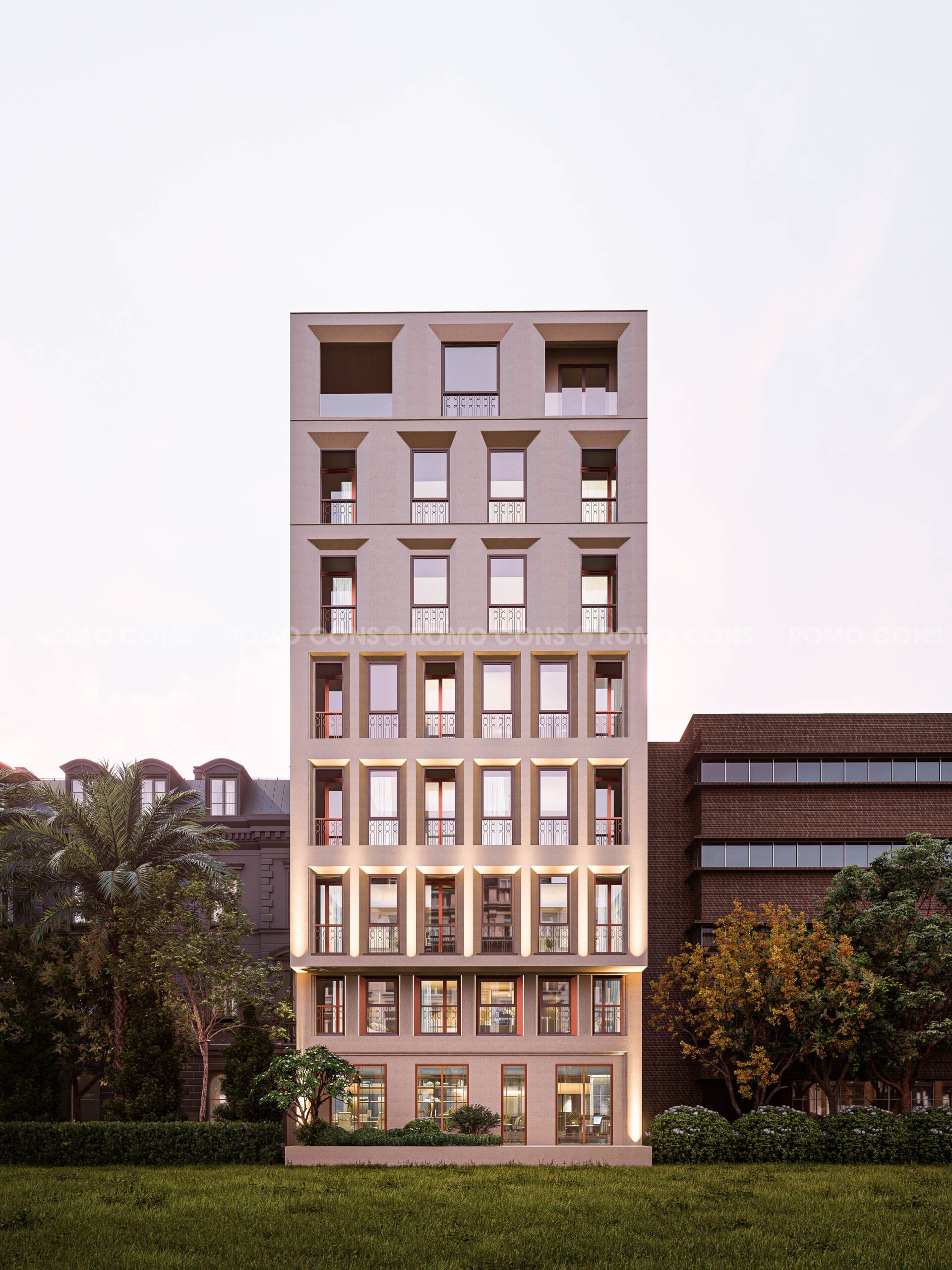 Thiết Kế Khách Sạn Tân Cổ Điển