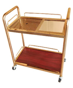 Xe đẩy thức ăn nhà hàng cao cấp mã 01