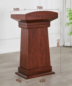 Bục tượng Bác HDF (ván ép mật độ cao) - Mã BTB09