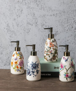 Bình đựng dầu gội sữa tắm gốm sứ BDSTDB 18