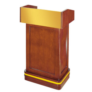 Bục phát biểu chất liệu gỗ tự nhiên - Mã BPBGTN 11