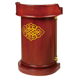 Bục phát biểu chất liệu gỗ tự nhiên  - Mã BPBGTN 12