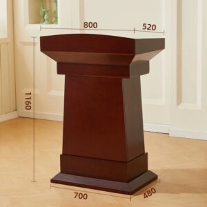 Bục phát biểu gỗ tự nhiên (2 phiên bản) - Mã BPBGTN 08