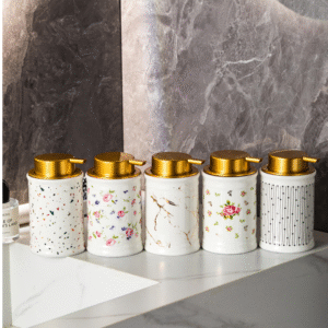 Bình đựng dầu gội sữa tắm gốm sứ BDSTDB 10