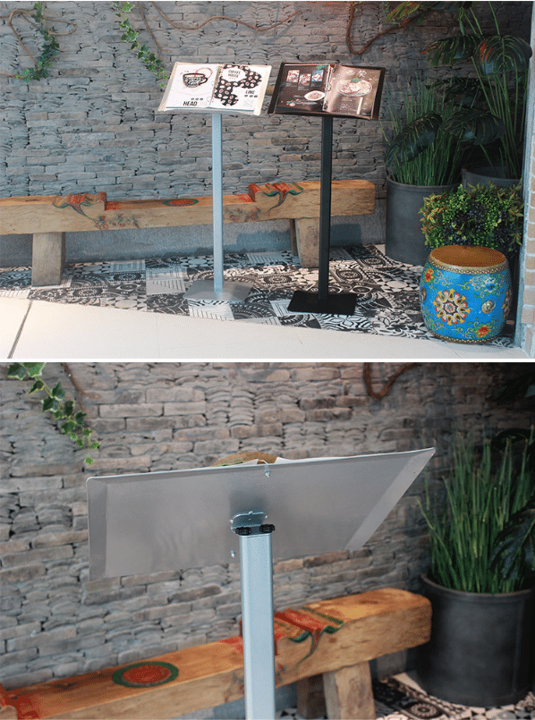 Biển menu thực đơn đứng nhà hàng BCDKS 05 - Ảnh 8