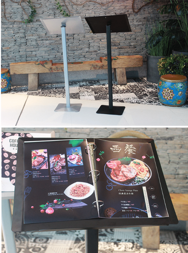 Biển menu thực đơn đứng nhà hàng BCDKS 05 - Ảnh 9