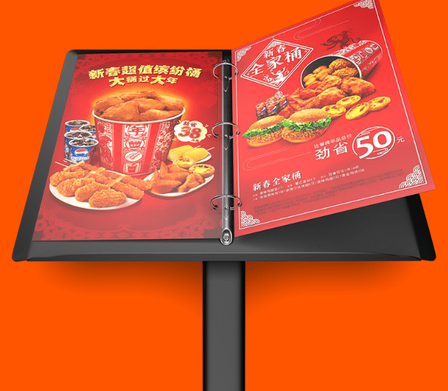 Biển menu thực đơn đứng nhà hàng BCDKS 05 - Ảnh 11