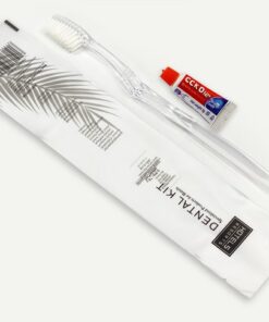 Bàn chải khách sạn mã 37 cán trong suốt