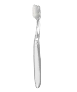 Bàn chải khách sạn cán trọng suốt cước mềm đầu nhọn