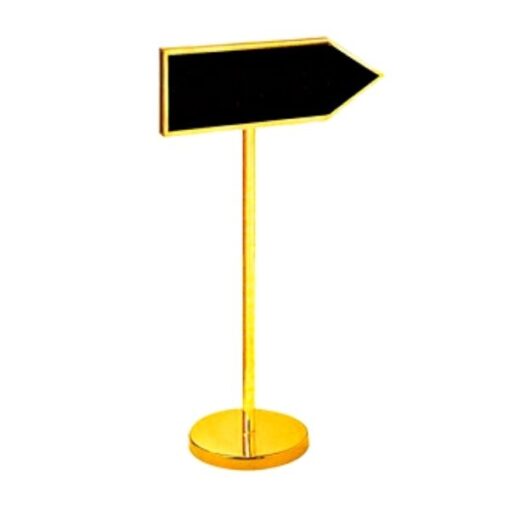 Biển chỉ dẫn inox mũi tên HTG-MN-28
