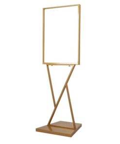 Bảng welcome inox mạ vàng TQTA2VD