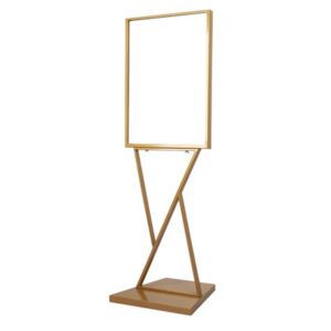 Bảng welcome inox mạ vàng TQTA2VD