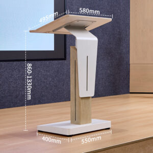 Bục phát biểu cao cấp điều chỉnh độ cao – Mã BPBTM 02