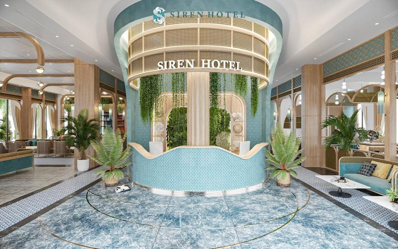Thiết kế khách sạn Siren Hotel - Ảnh 2