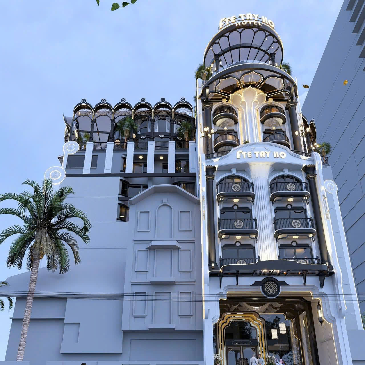 30 mẫu Thiết kế khách sạn 3 sao đẹp độc lạ theo chuẩn TCVN 4391:2015