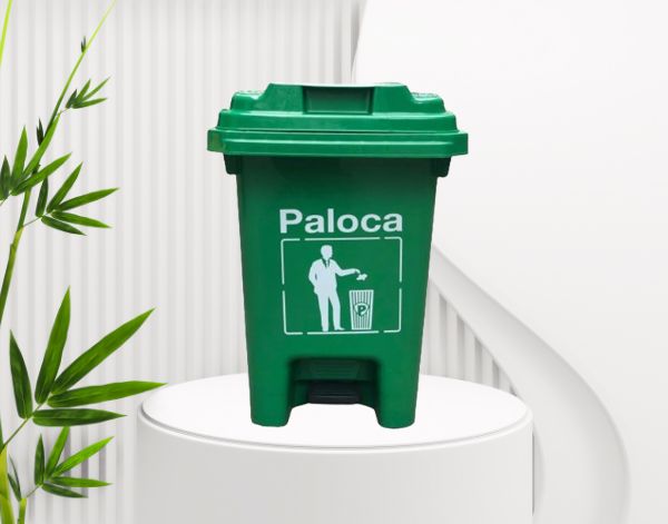 Thùng rác nhựa 60L đạp chân HTN60DC-G1 - Ảnh 4