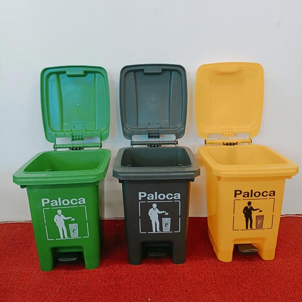 Thùng rác nhựa 60L đạp chân HTN60DC-G1 - Ảnh 16