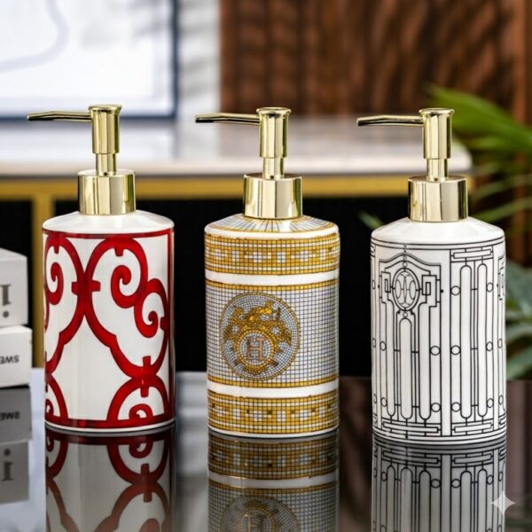 Bình đựng dầu gội sữa tắm khách sạn chất liệu gốm sứ cao cấp mã BDSTDB 29 - Ảnh 10