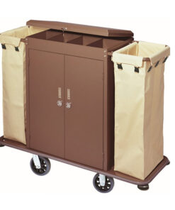 Xe dọn phòng khách sạn có cửa HTSX04-F