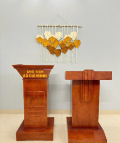 Bục phát biểu gỗ tự nhiên - Mã BPBGTNSX 03